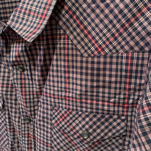 Banana Republic - Plaid Button-Up Dress Shirt - Picture 3 of 7